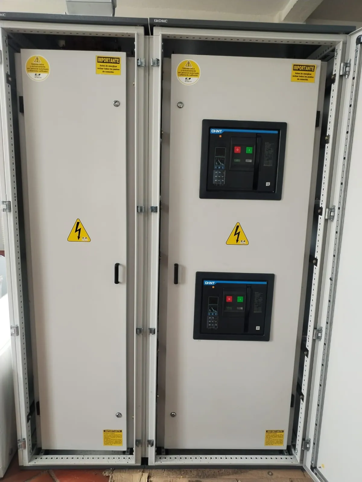 Transferencia con Enclavamiento Mecánico y Distribución